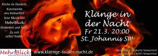 Mose unter der Kanzel, rot beleuchtet